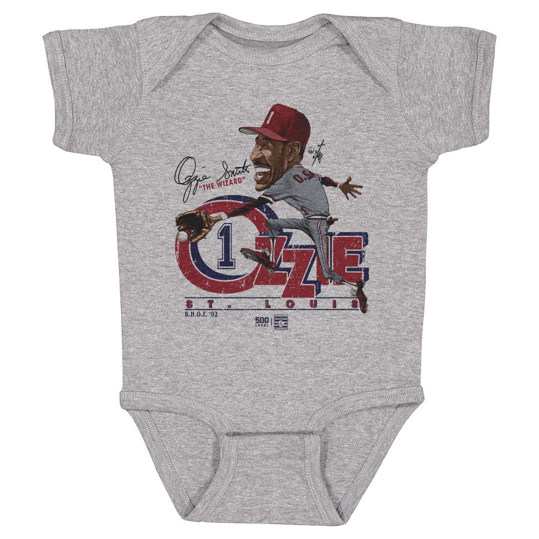 Ozzie Smith Kids Baby Onesie | 500 LEVEL