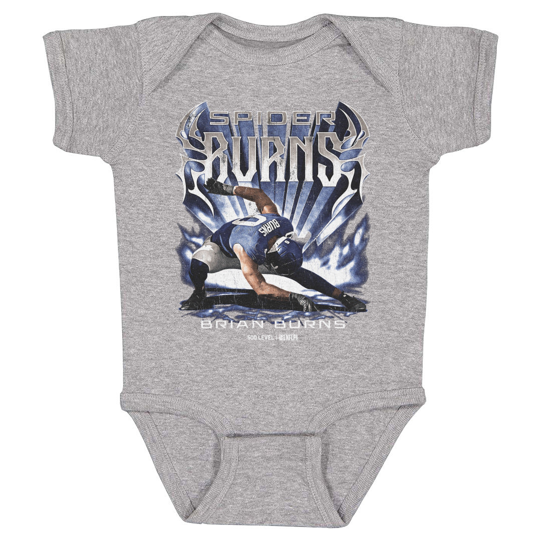 Brian Burns Kids Baby Onesie | 500 LEVEL