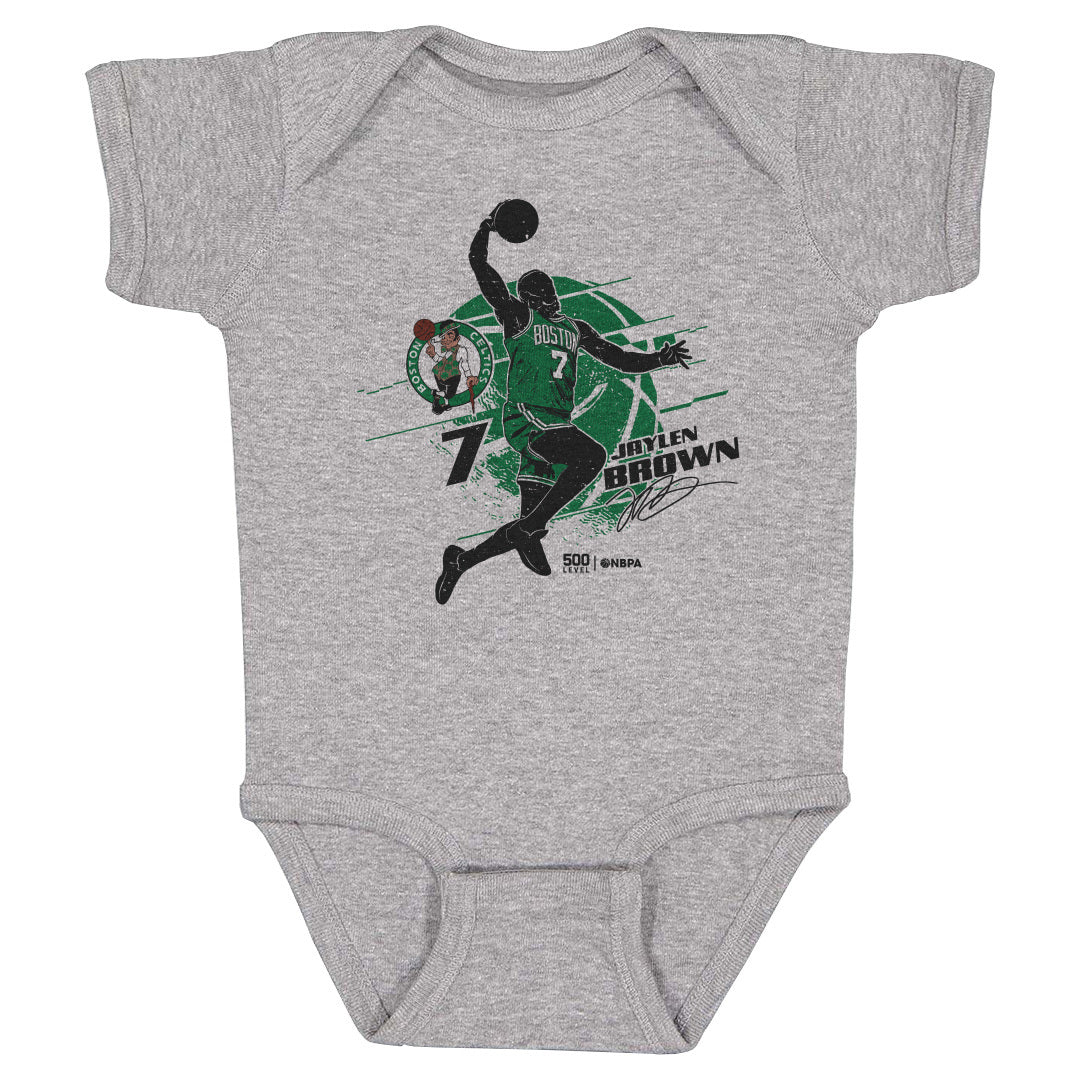 Jaylen Brown Kids Baby Onesie | 500 LEVEL