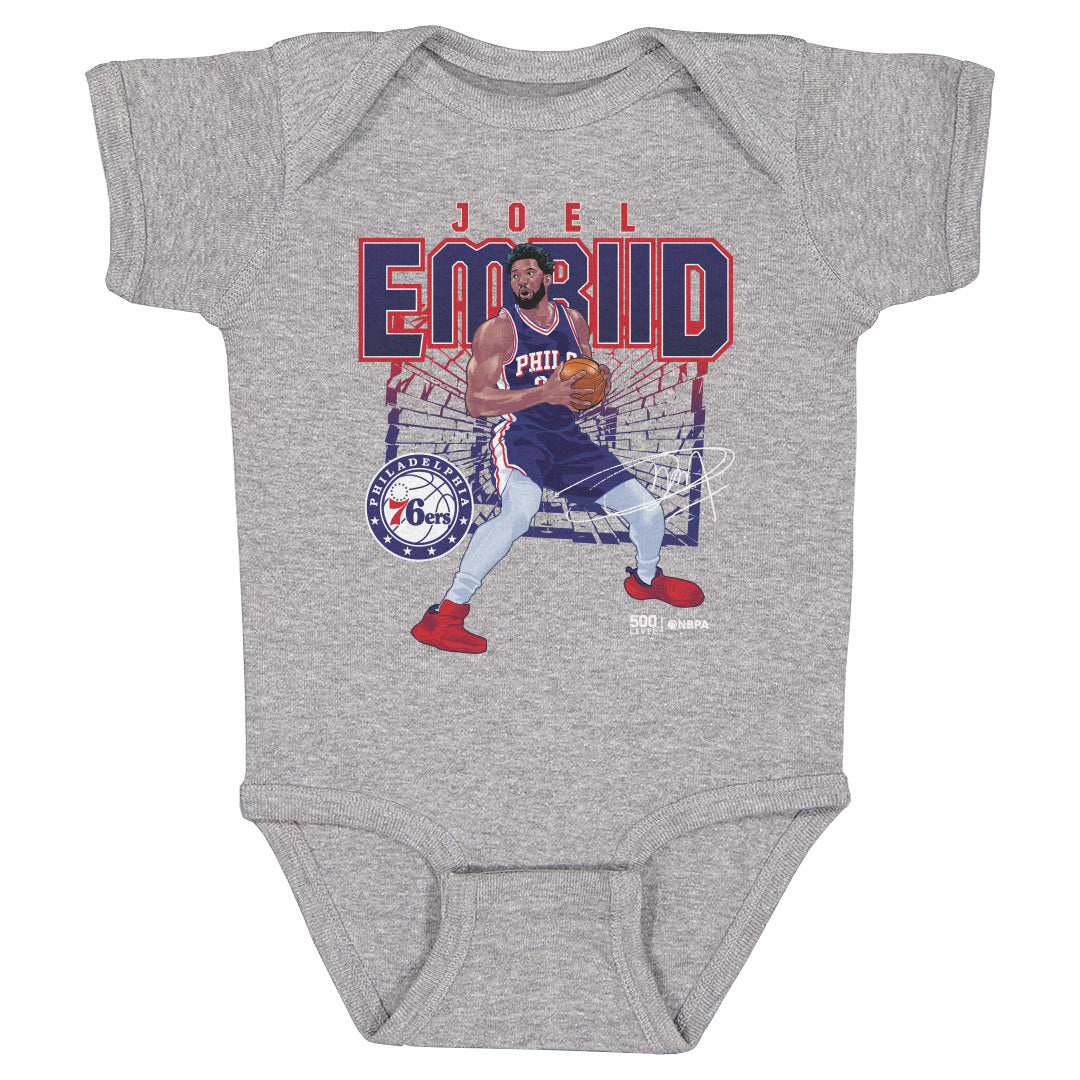 Joel Embiid Kids Baby Onesie | 500 LEVEL