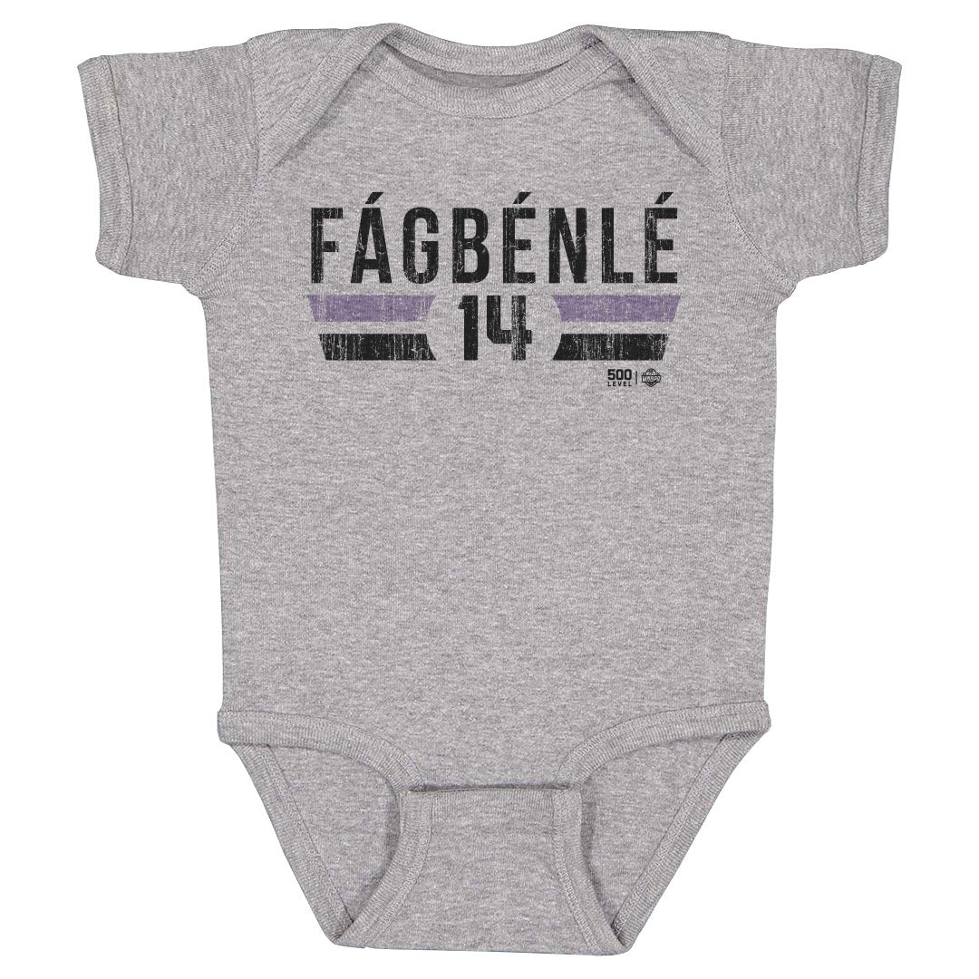 Temi Fagbenle Kids Baby Onesie | 500 LEVEL