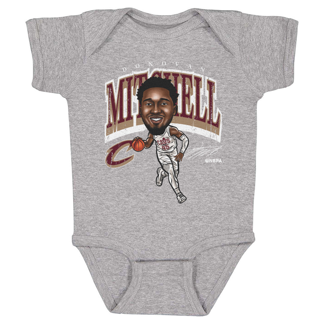 Donovan Mitchell Kids Baby Onesie | 500 LEVEL