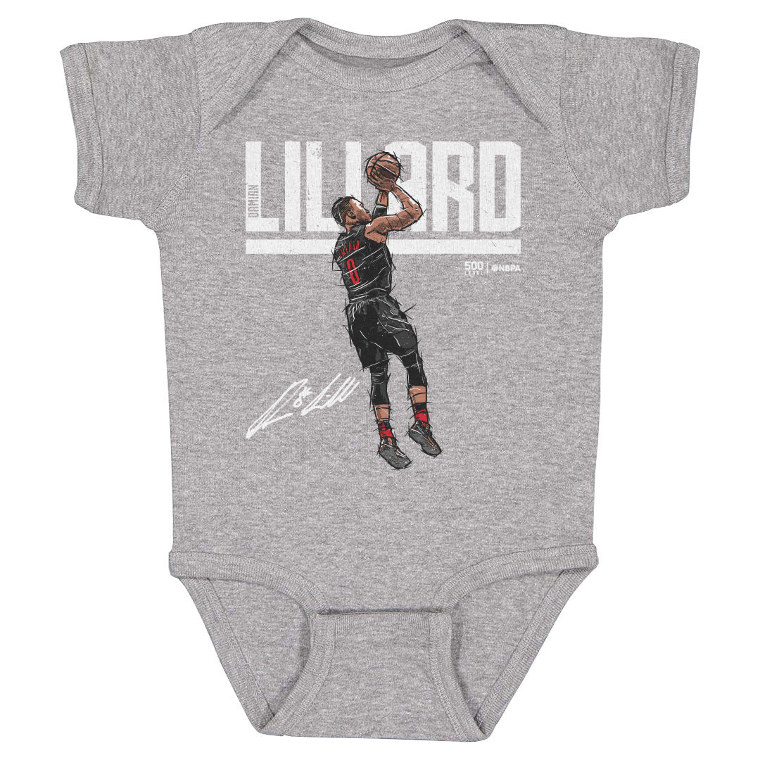 Damian Lillard Kids Baby Onesie | 500 LEVEL