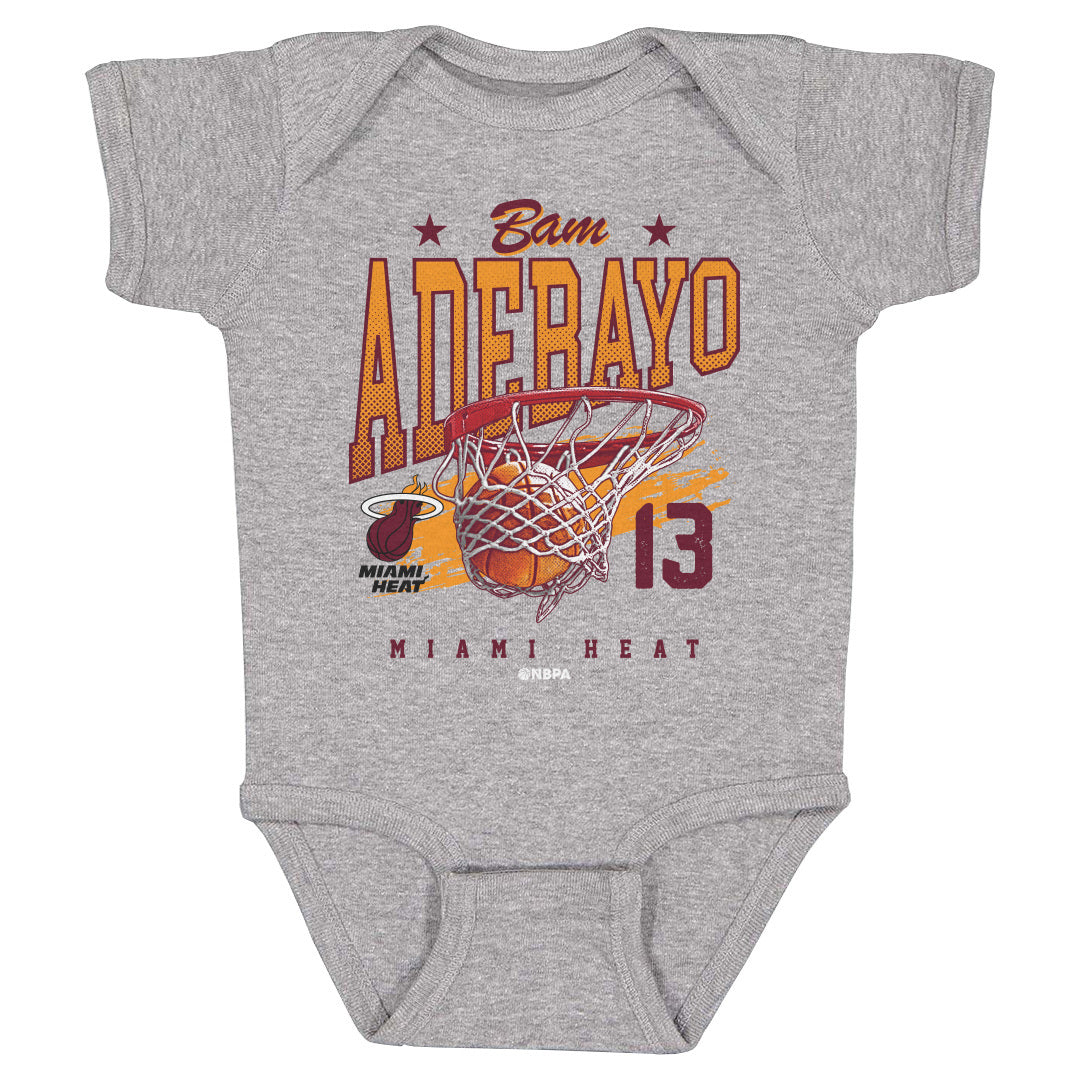 Bam Adebayo Kids Baby Onesie | 500 LEVEL