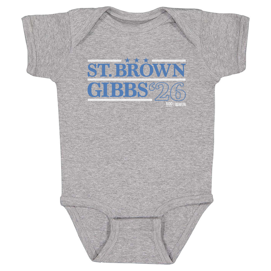 Amon-Ra St. Brown Kids Baby Onesie | 500 LEVEL