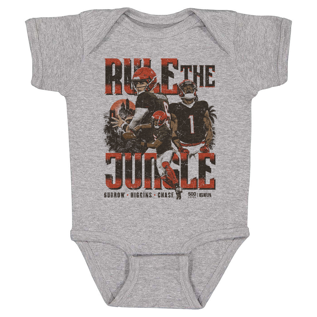Joe Burrow Kids Baby Onesie | 500 LEVEL