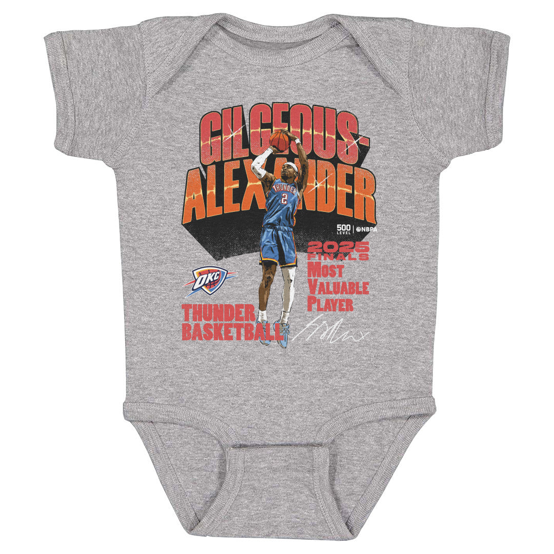 Shai Gilgeous-Alexander Kids Baby Onesie | 500 LEVEL