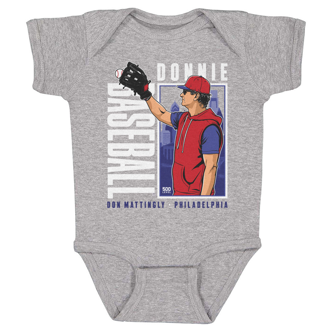 Don Mattingly Kids Baby Onesie | 500 LEVEL