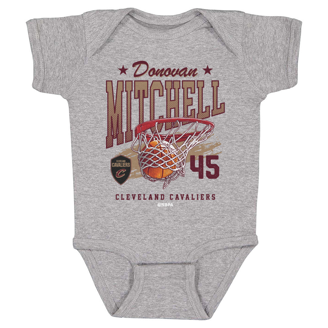 Donovan Mitchell Kids Baby Onesie | 500 LEVEL
