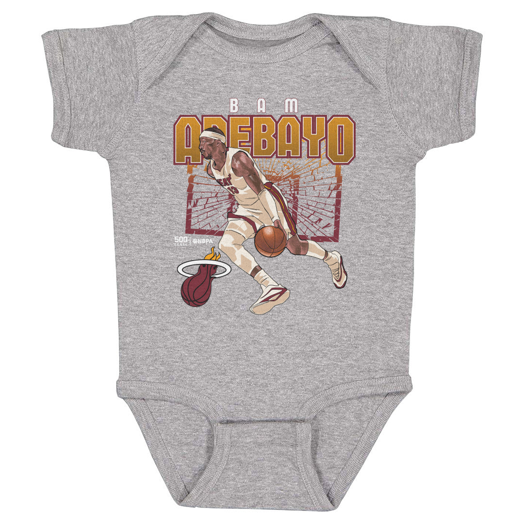 Bam Adebayo Kids Baby Onesie | 500 LEVEL
