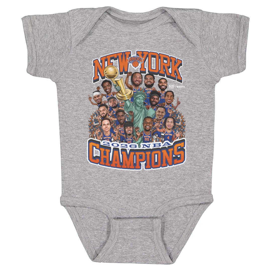 New York Knicks Kids Baby Onesie | 500 LEVEL