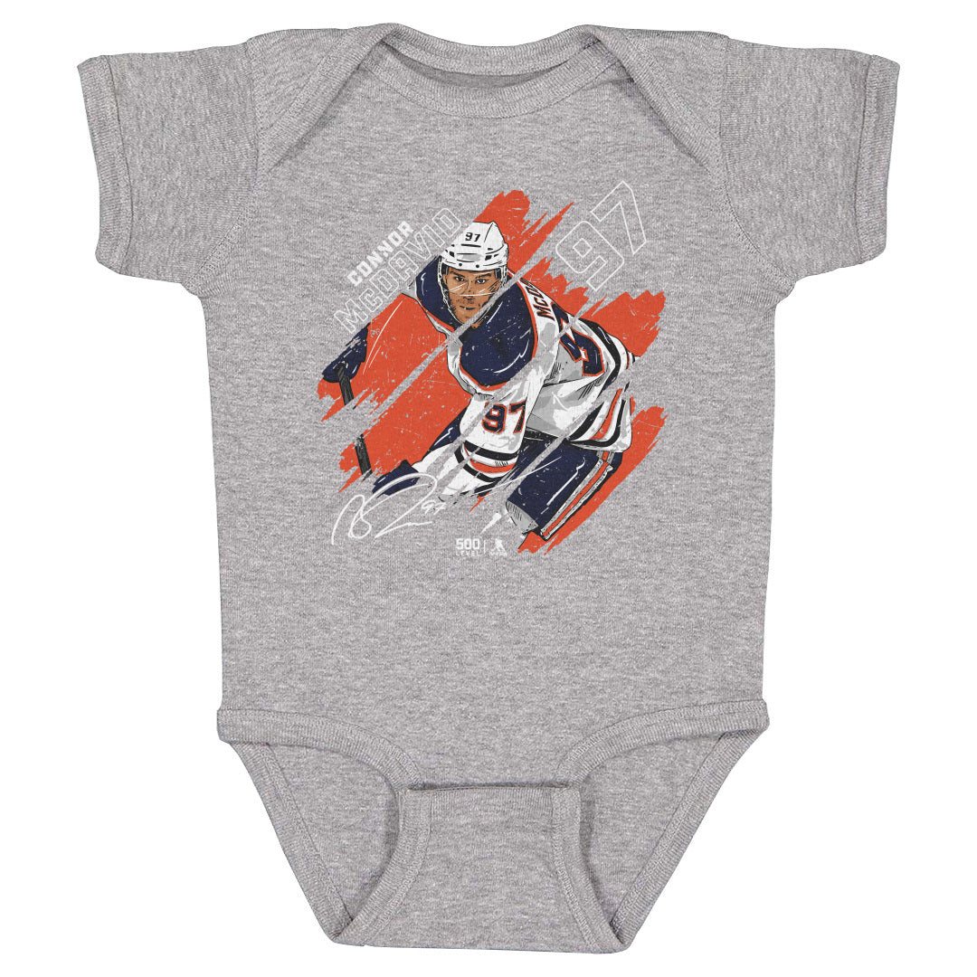 Connor McDavid Kids Baby Onesie | 500 LEVEL