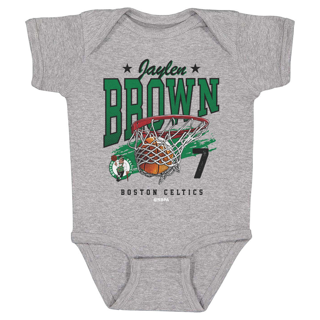 Jaylen Brown Kids Baby Onesie | 500 LEVEL
