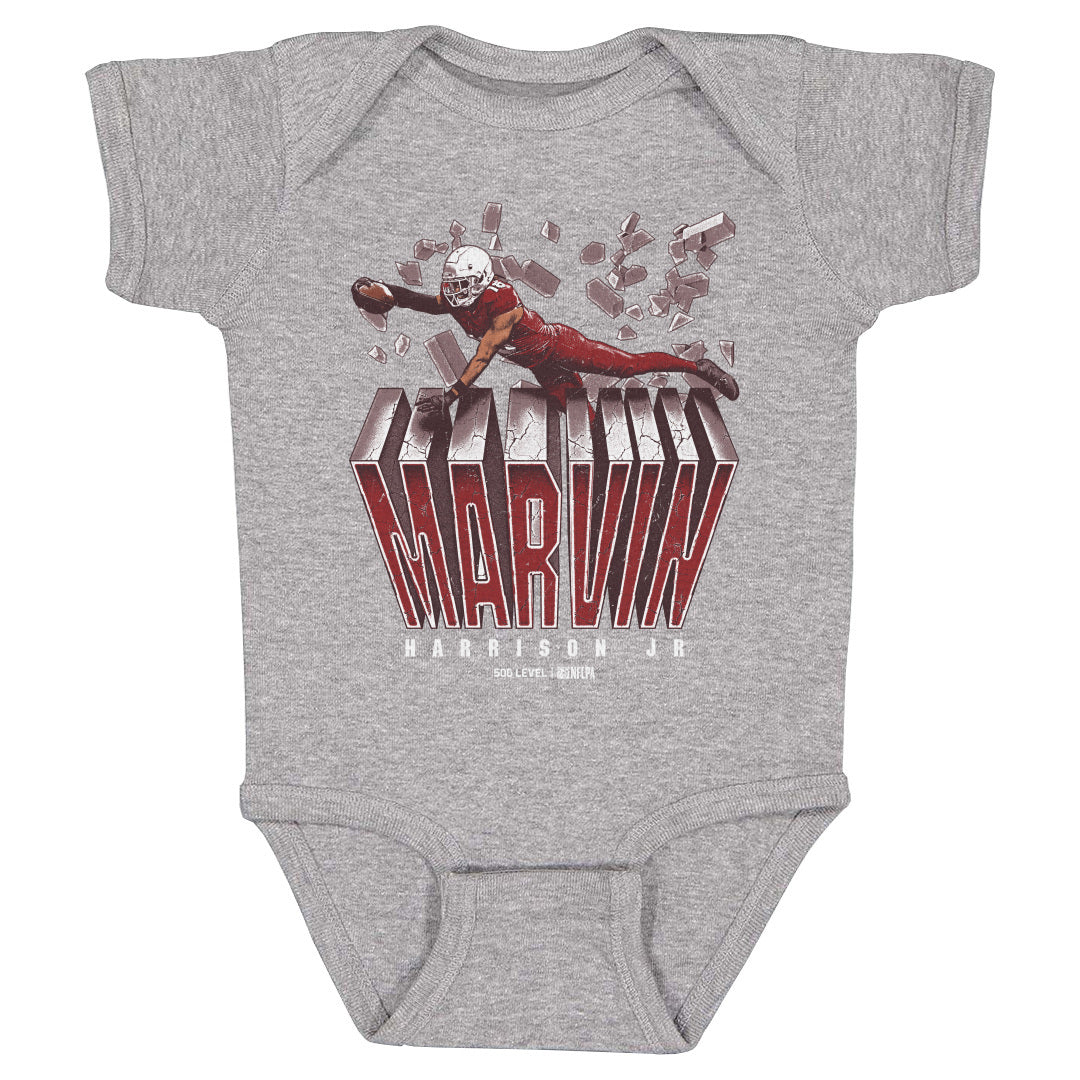 Marvin Harrison Jr. Kids Baby Onesie | 500 LEVEL