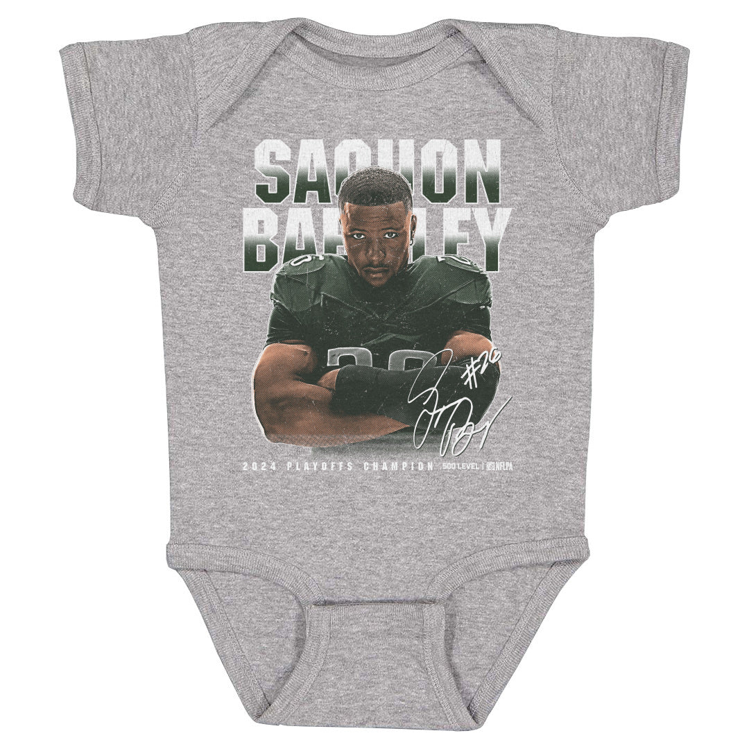 Saquon Barkley Kids Baby Onesie | 500 LEVEL