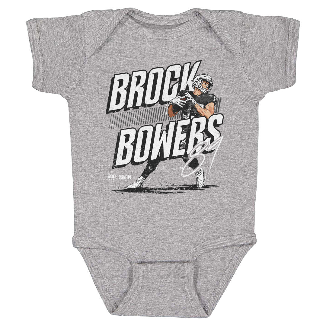 Brock Bowers Kids Baby Onesie | 500 LEVEL