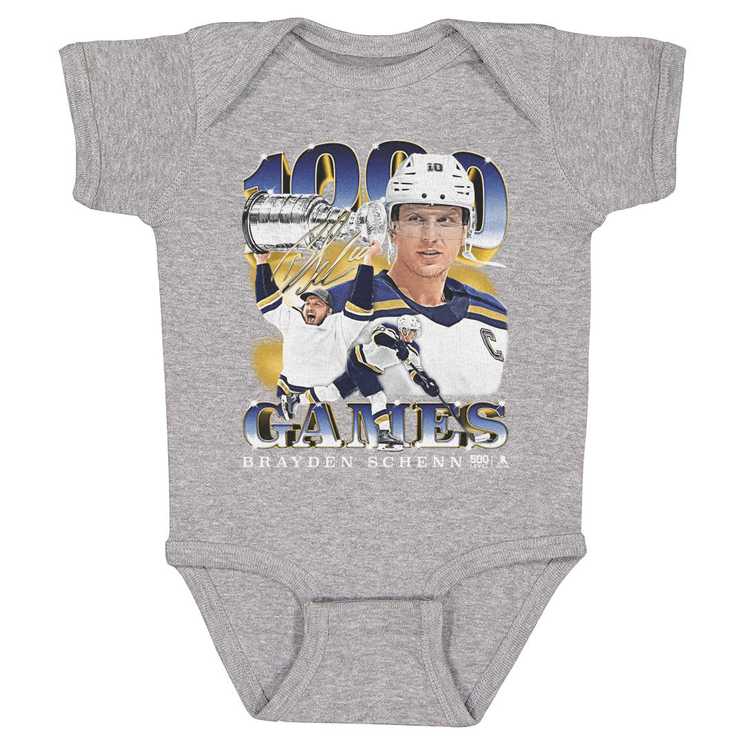 Brayden Schenn Kids Baby Onesie | 500 LEVEL