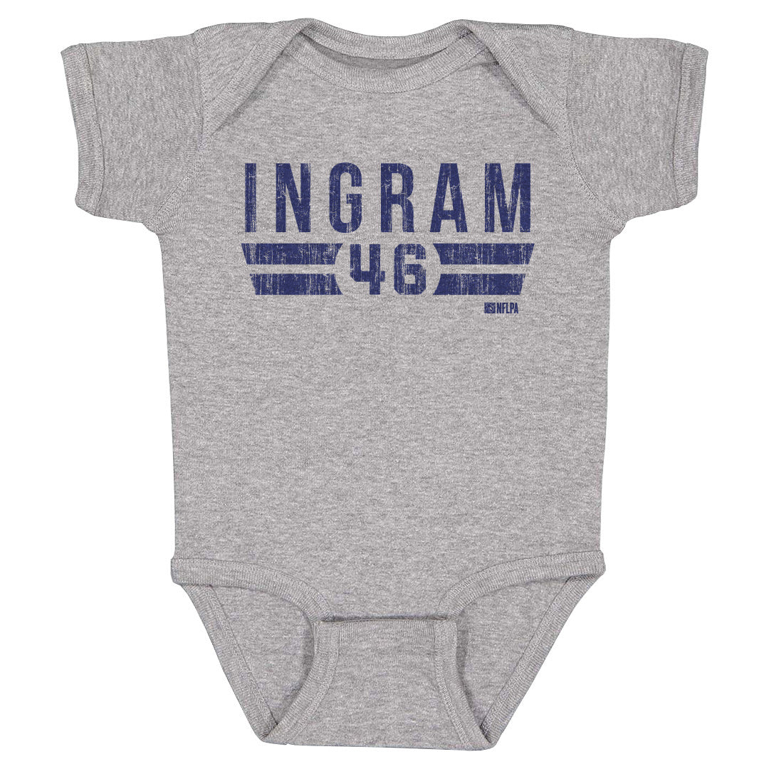 Ja'Marcus Ingram Kids Baby Onesie | 500 LEVEL