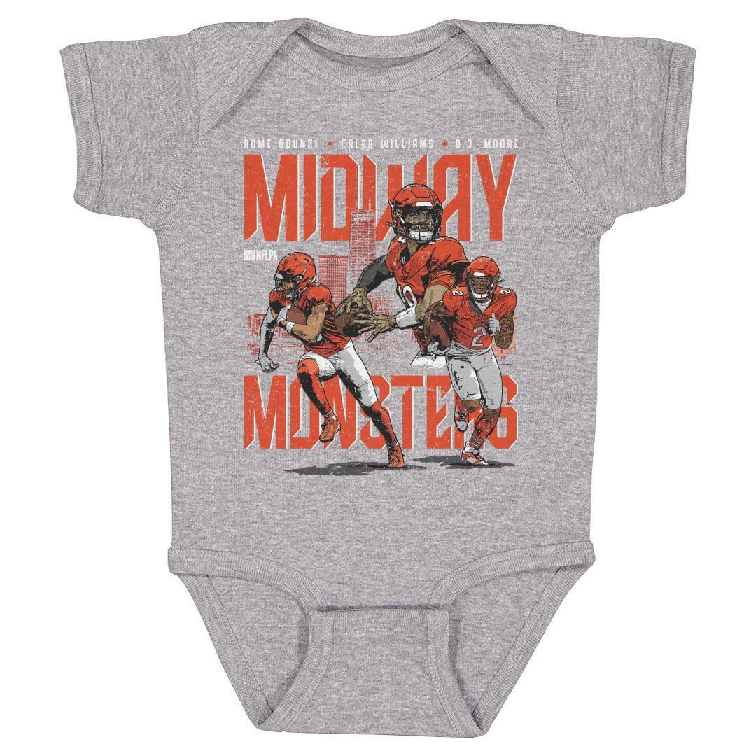 Caleb Williams Kids Baby Onesie | 500 LEVEL