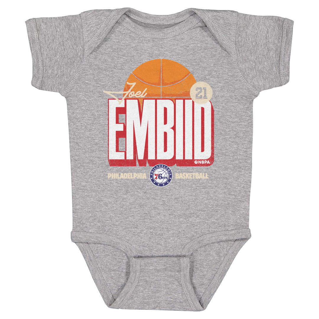 Joel Embiid Kids Baby Onesie | 500 LEVEL
