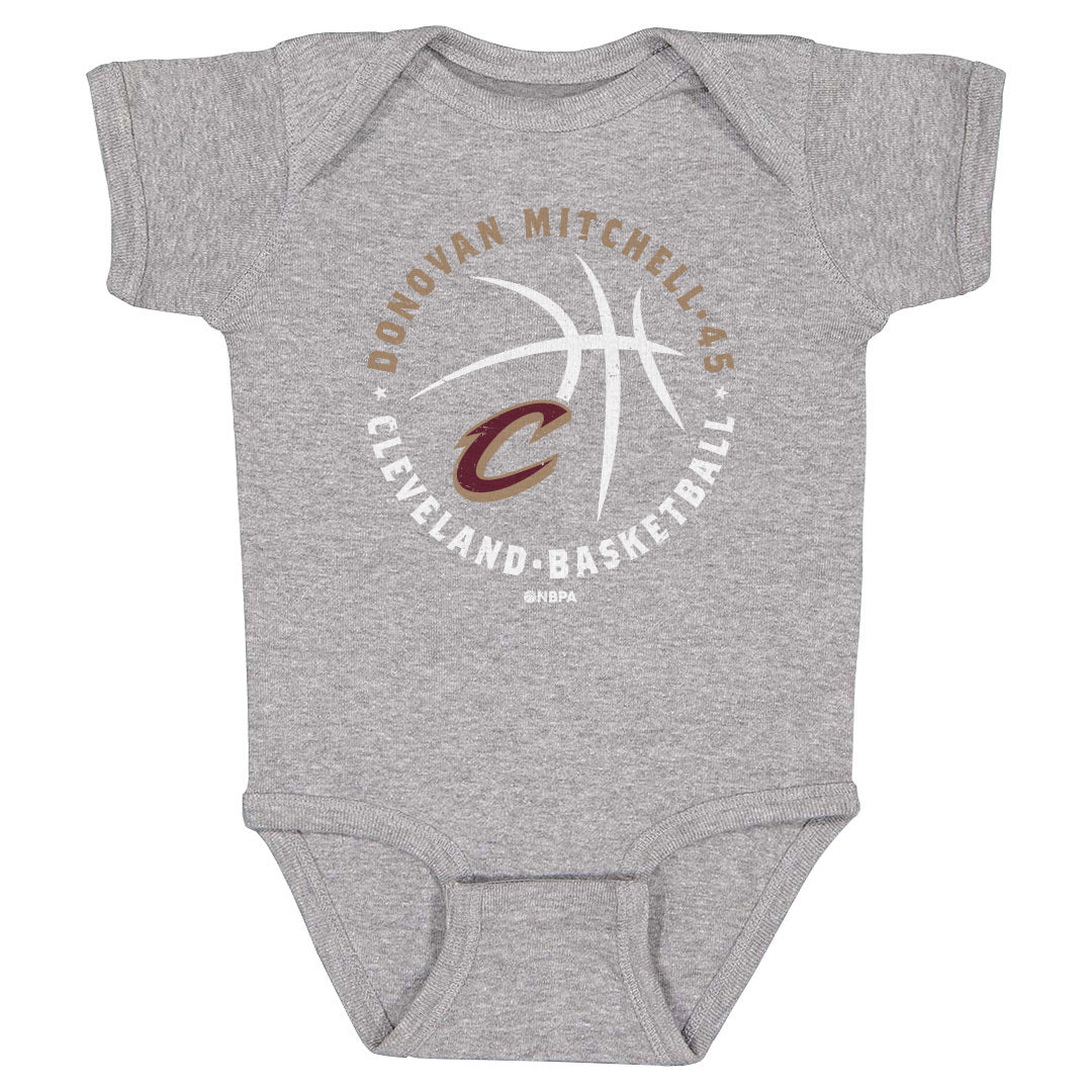 Donovan Mitchell Kids Baby Onesie | 500 LEVEL