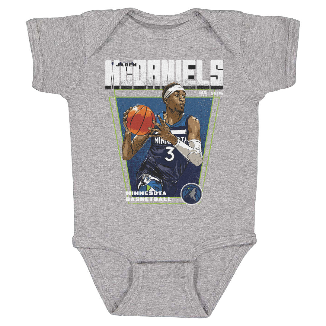 Jaden McDaniels Kids Baby Onesie | 500 LEVEL