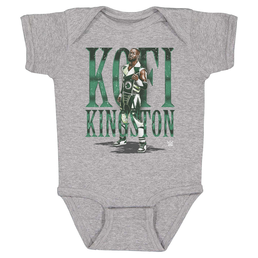 Kofi Kingston Kids Baby Onesie | 500 LEVEL