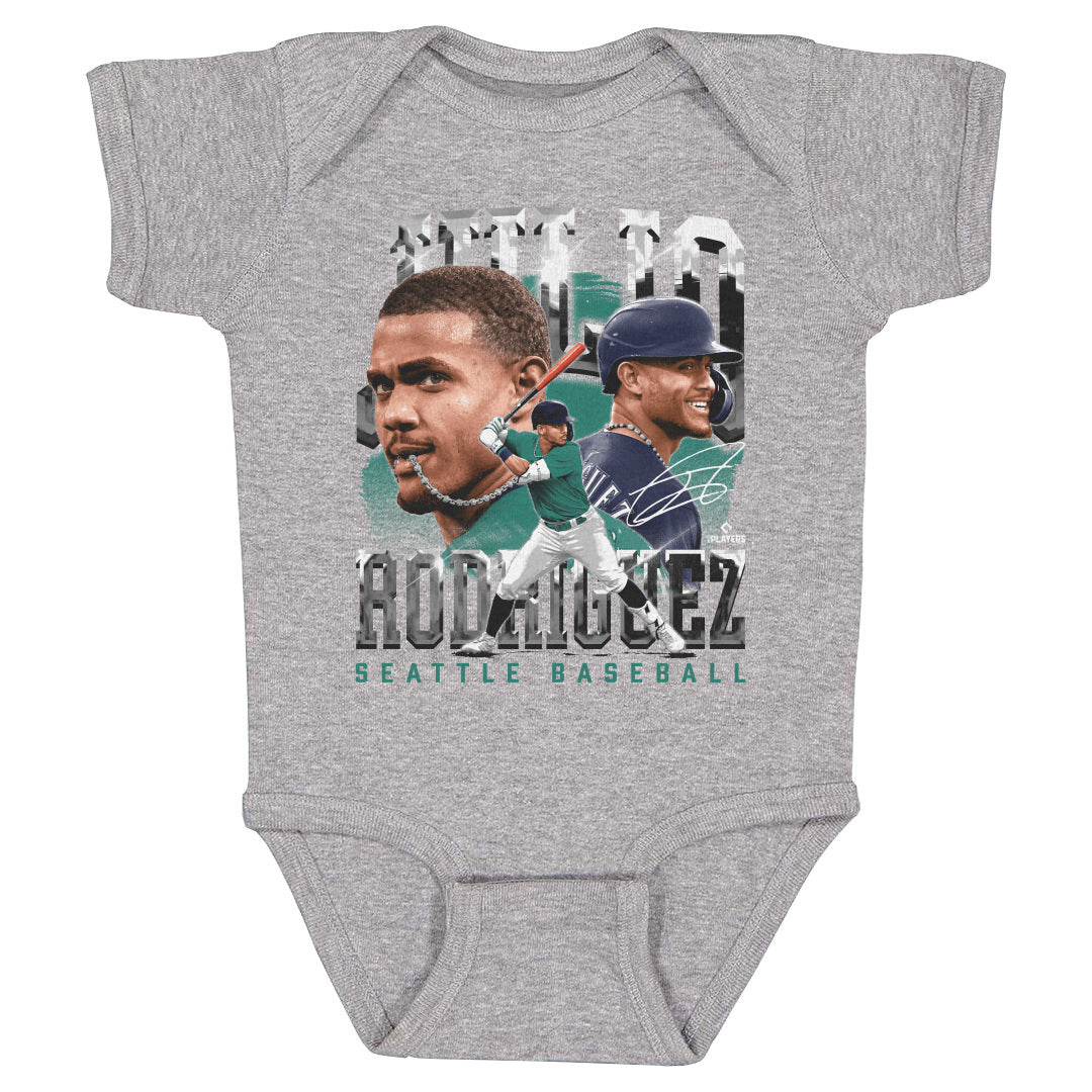 Julio Rodriguez Kids Baby Onesie | 500 LEVEL