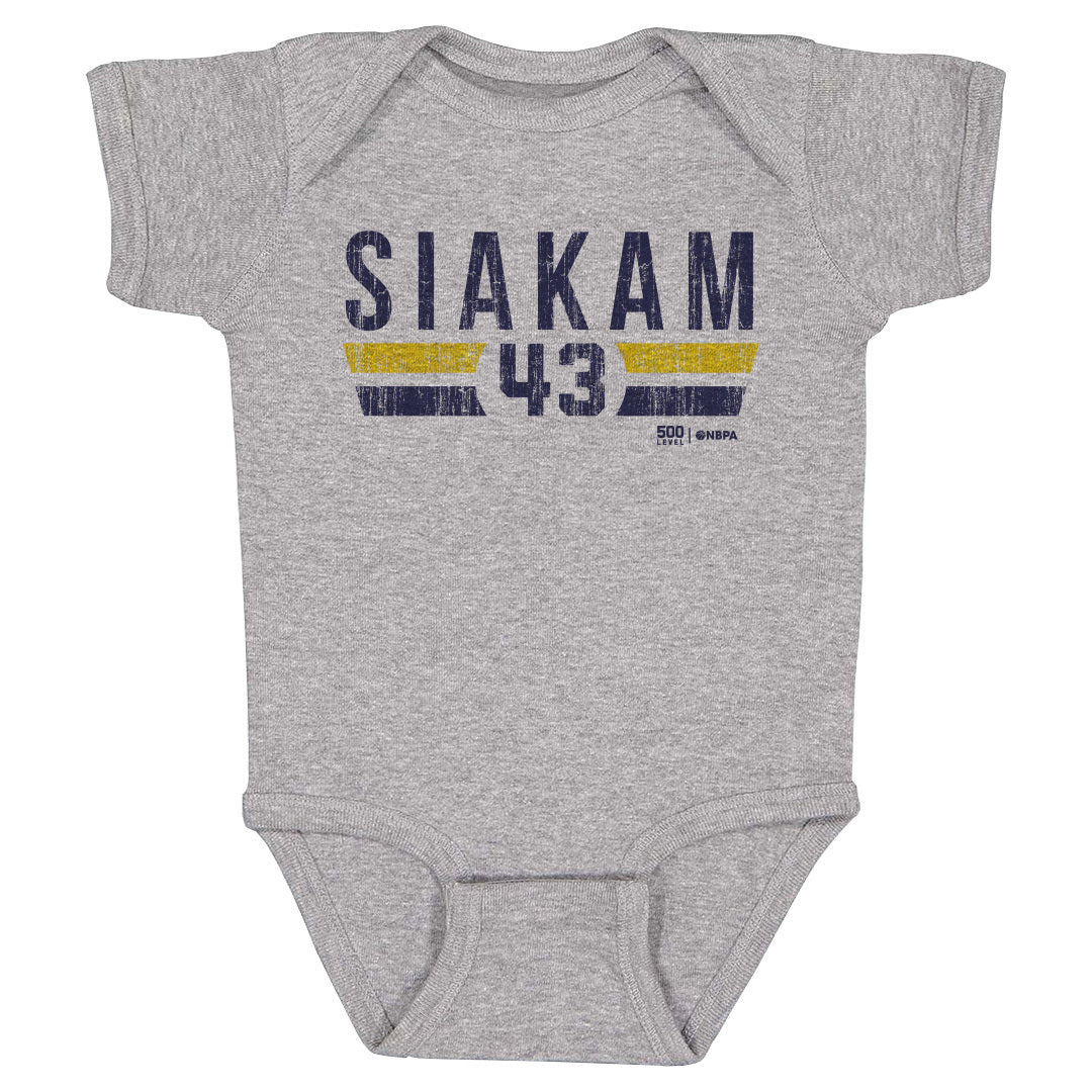 Pascal Siakam Kids Baby Onesie | 500 LEVEL