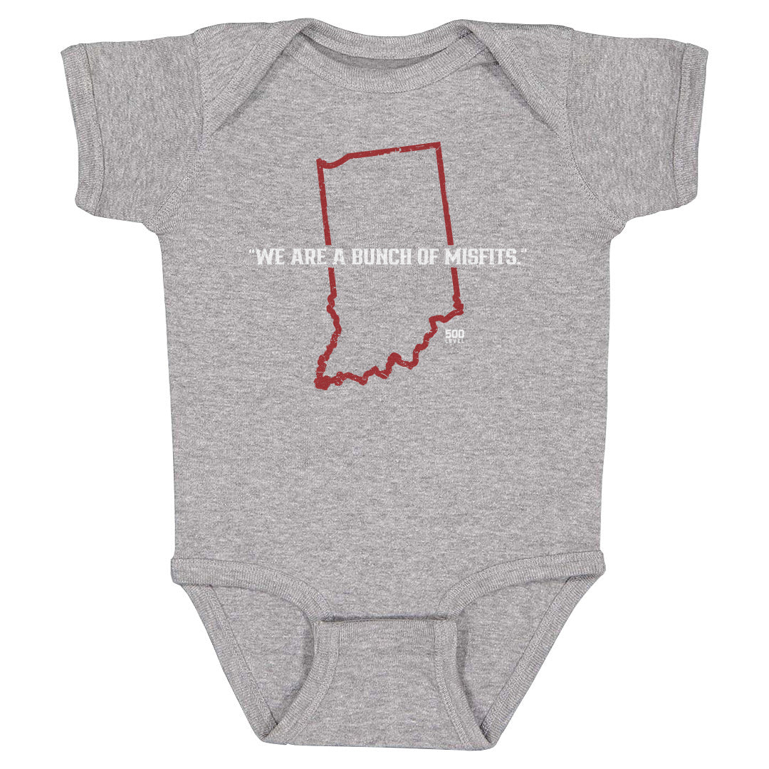 Indiana Football Kids Baby Onesie | 500 LEVEL