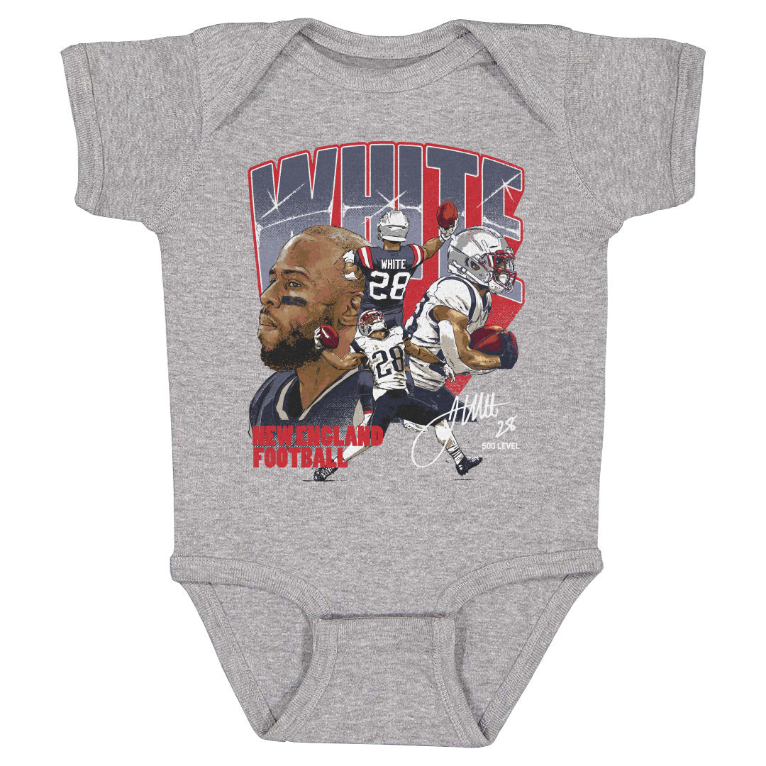 James White Kids Baby Onesie | 500 LEVEL