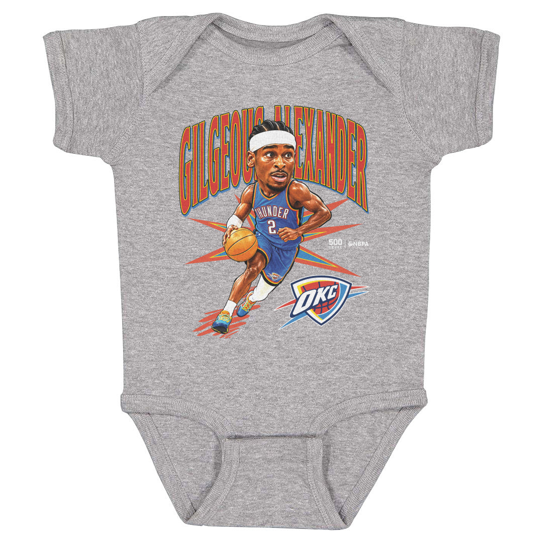Shai Gilgeous-Alexander Kids Baby Onesie | 500 LEVEL
