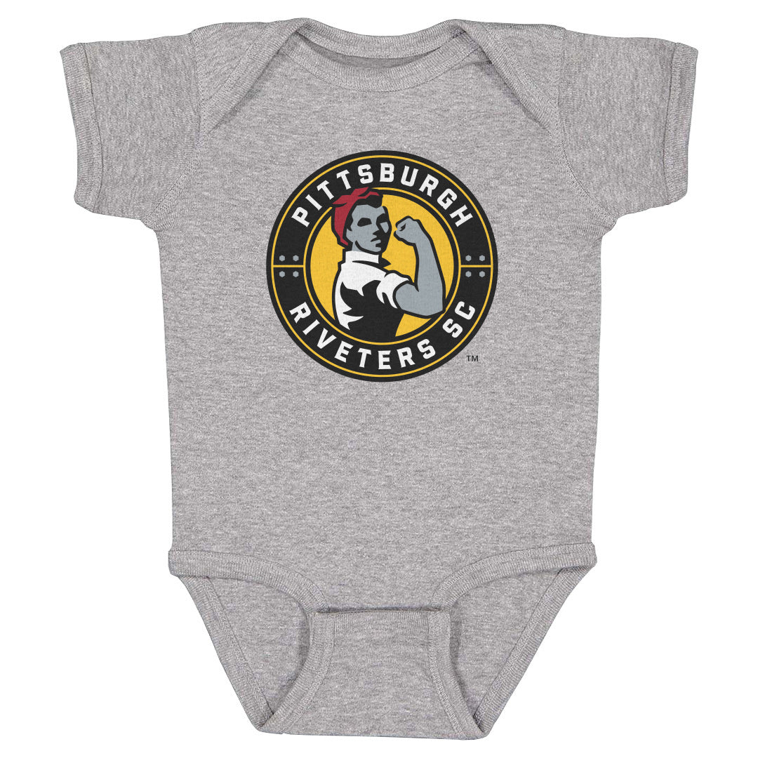 Pittsburgh Riveters SC Kids Baby Onesie | 500 LEVEL