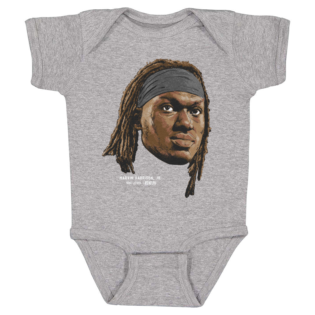 Marvin Harrison Jr. Kids Baby Onesie | 500 LEVEL