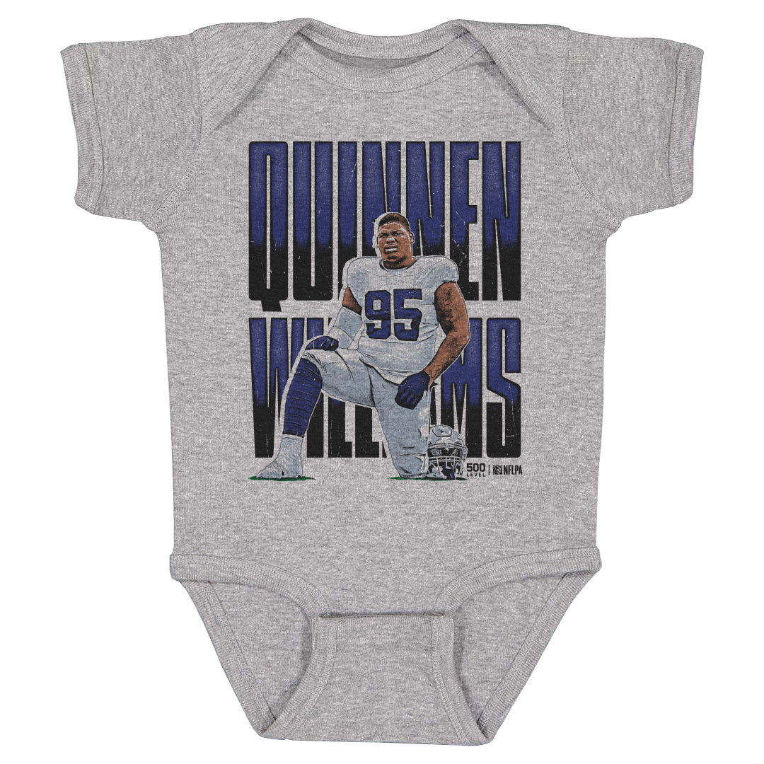 Quinnen Williams Kids Baby Onesie | 500 LEVEL