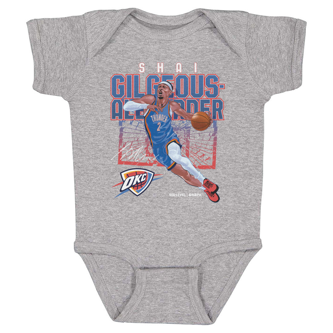 Shai Gilgeous-Alexander Kids Baby Onesie | 500 LEVEL