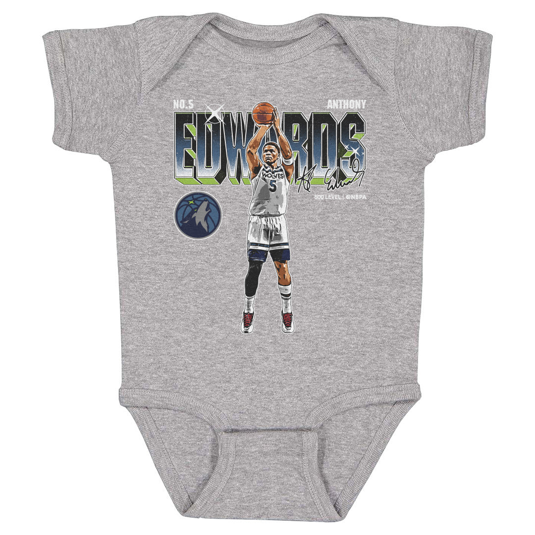 Anthony Edwards Kids Baby Onesie | 500 LEVEL