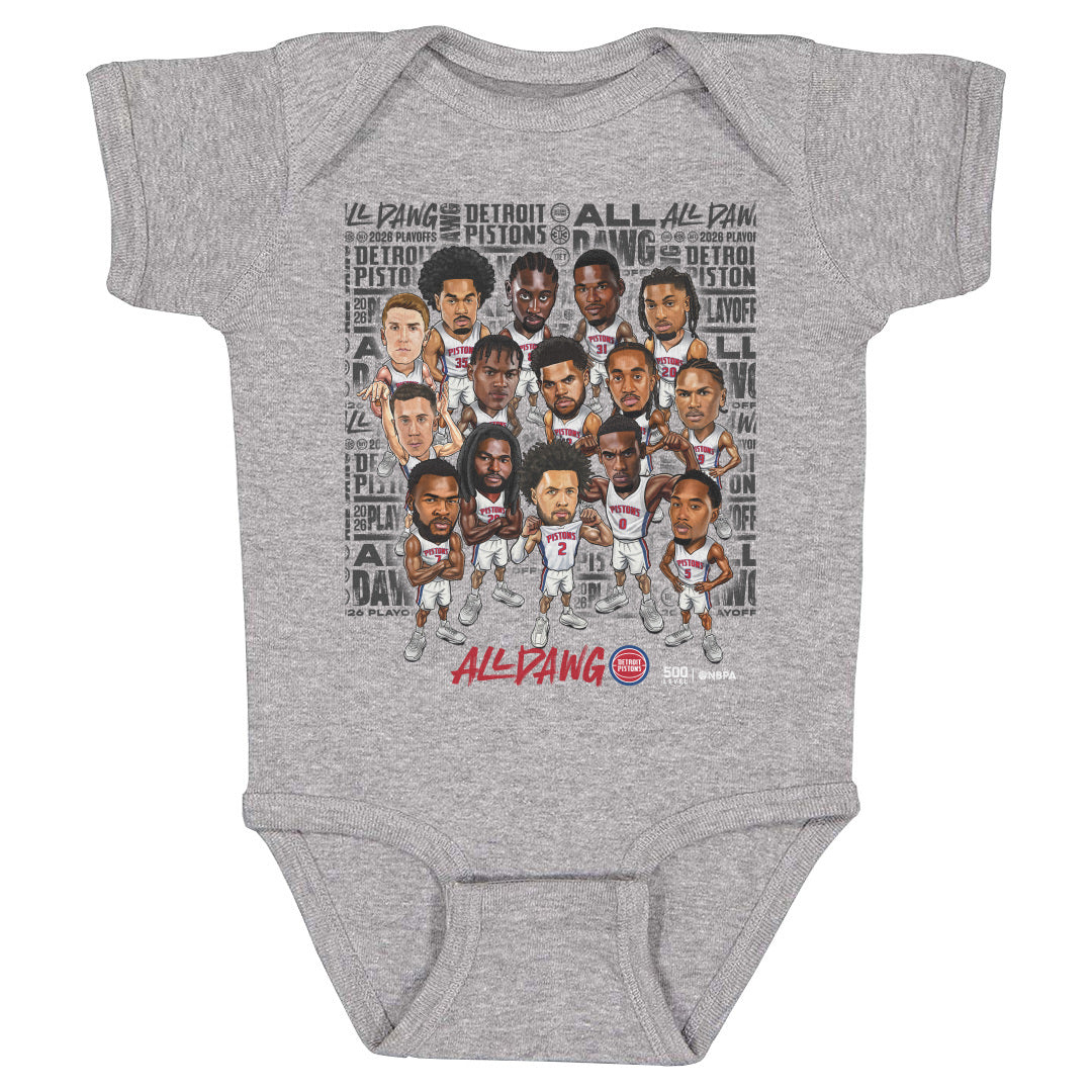 Detroit Pistons Kids Baby Onesie | 500 LEVEL