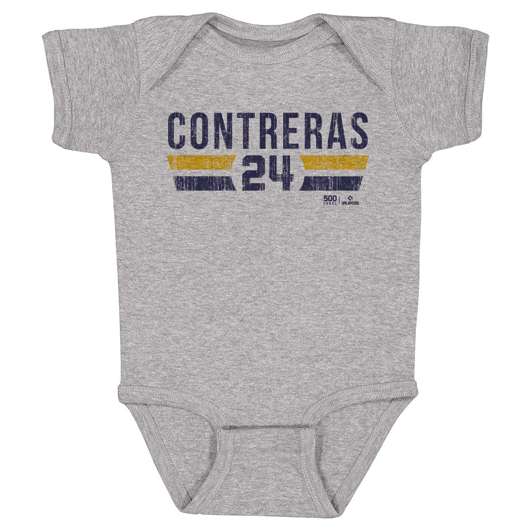 William Contreras Kids Baby Onesie | 500 LEVEL