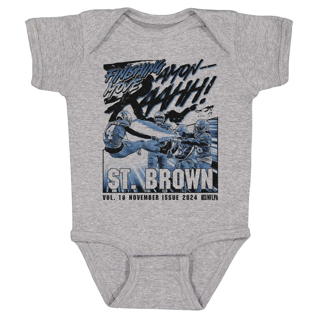 Amon-Ra St. Brown Kids Baby Onesie | 500 LEVEL