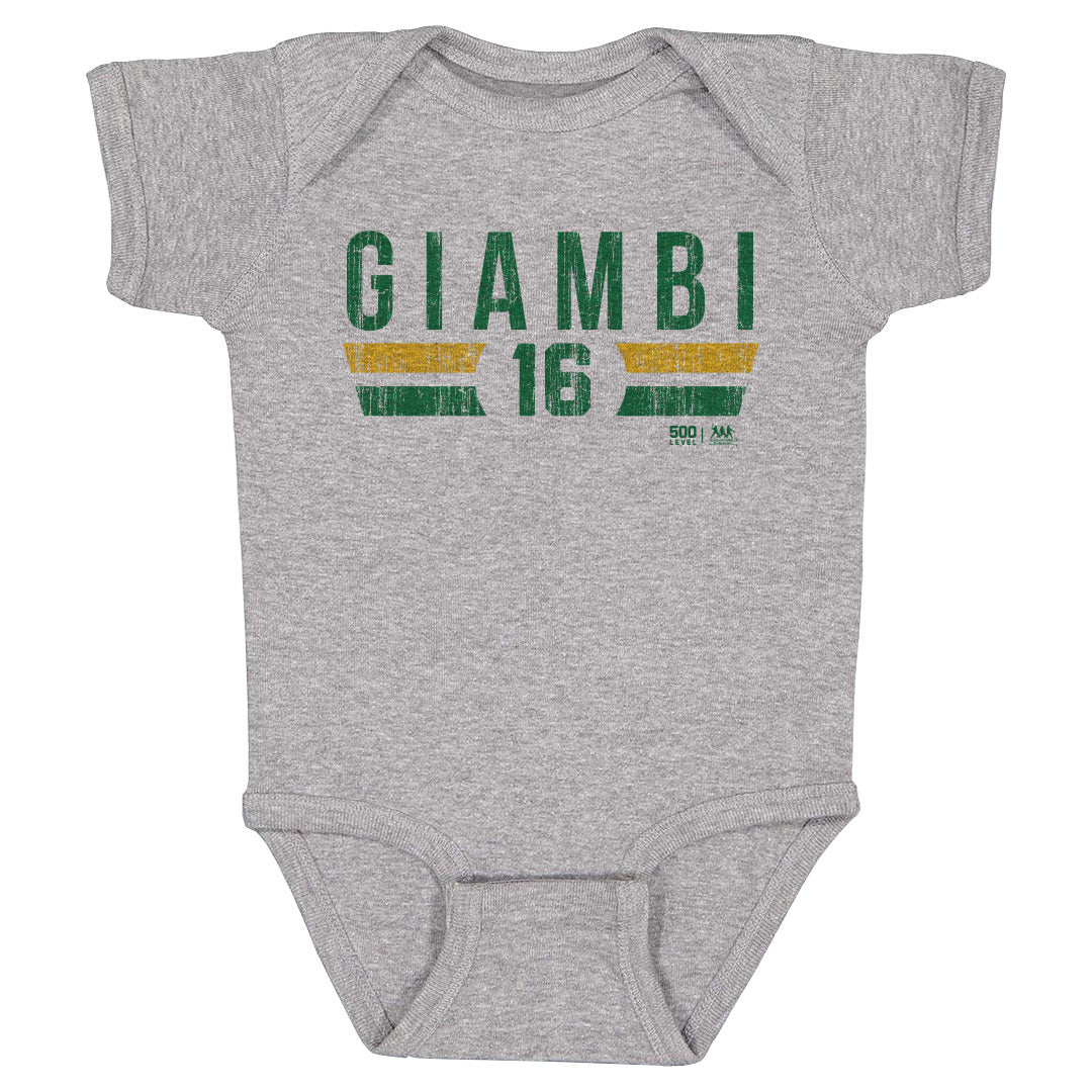 Jason Giambi Kids Baby Onesie | 500 LEVEL