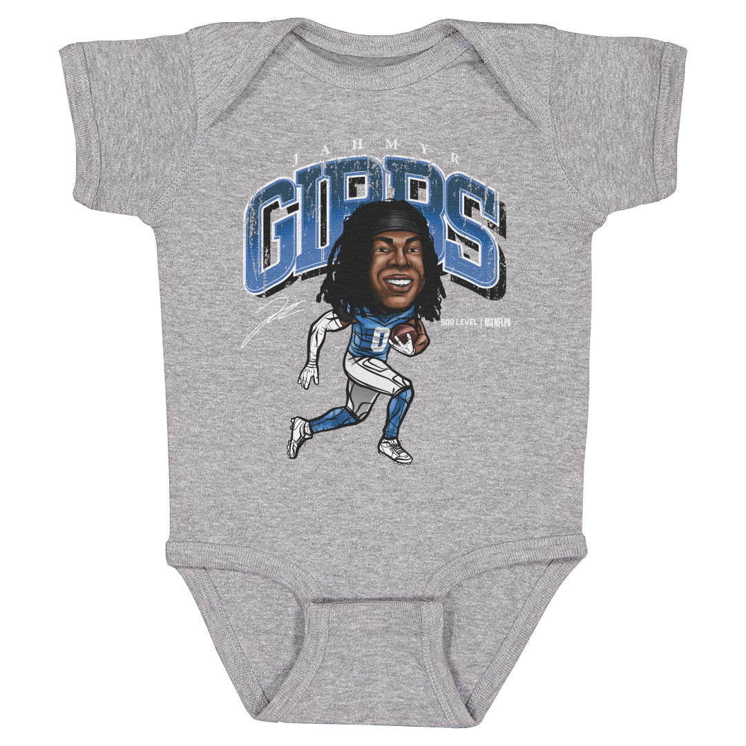 Jahmyr Gibbs Kids Baby Onesie | 500 LEVEL