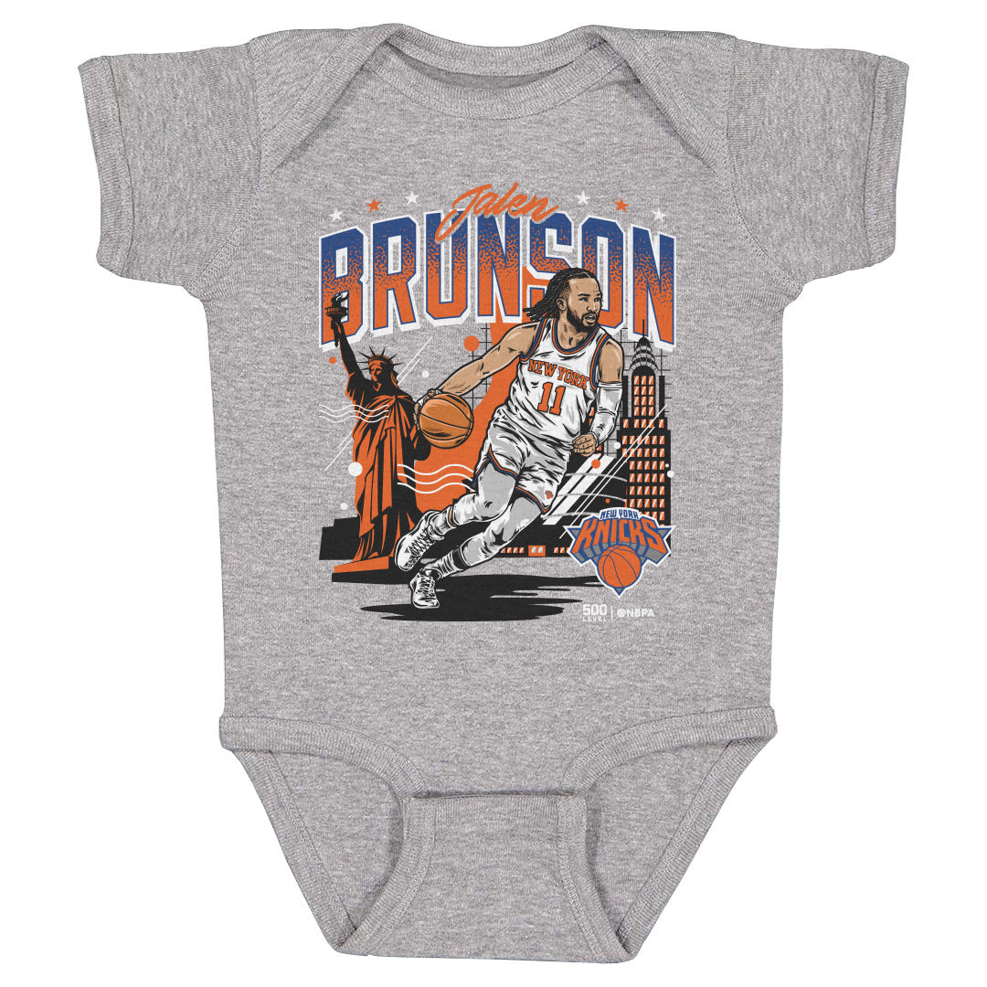 Jalen Brunson Kids Baby Onesie | 500 LEVEL