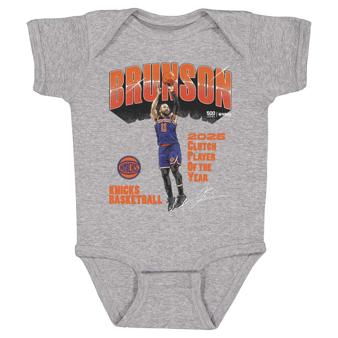 Jalen Brunson Kids Baby Onesie | 500 LEVEL