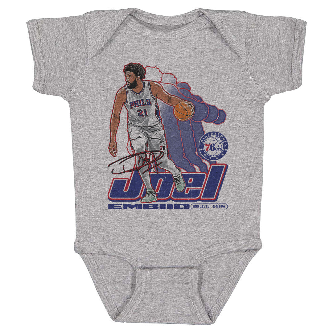 Joel Embiid Kids Baby Onesie | 500 LEVEL