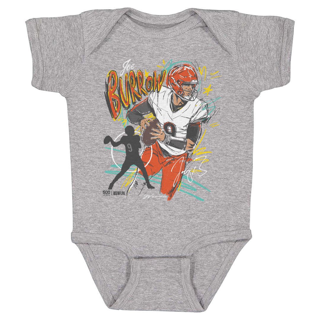 Joe Burrow Kids Baby Onesie | 500 LEVEL