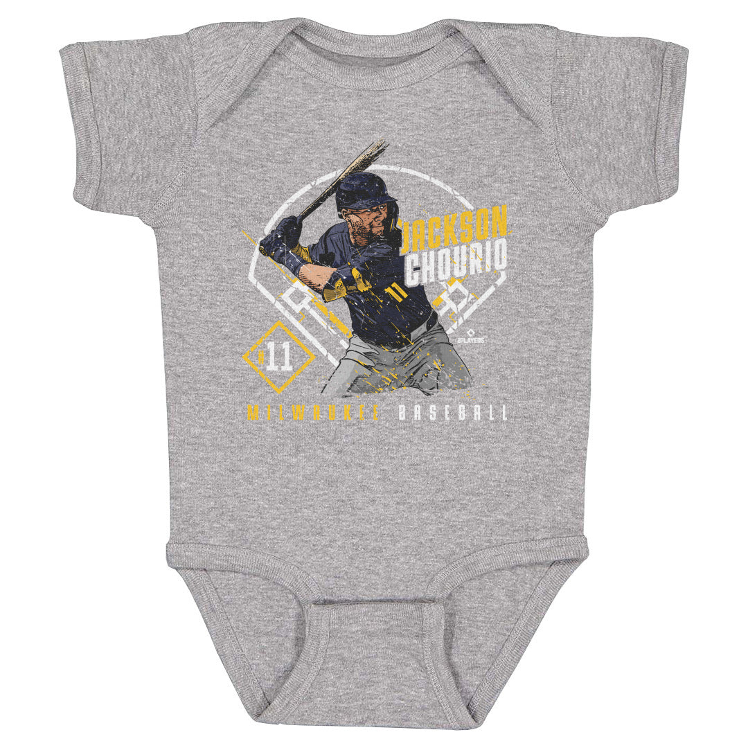 Jackson Chourio Kids Baby Onesie | 500 LEVEL