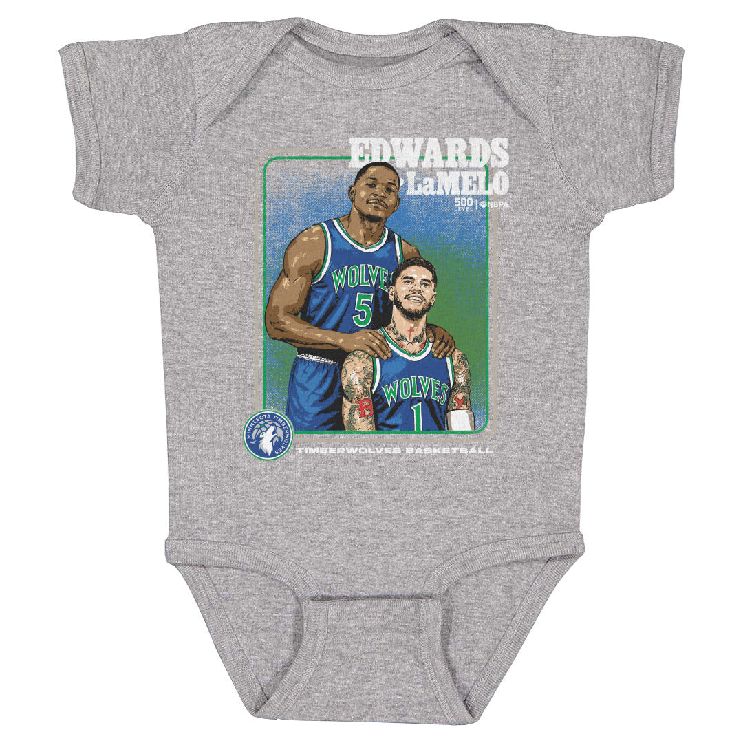 Anthony Edwards Kids Baby Onesie | 500 LEVEL