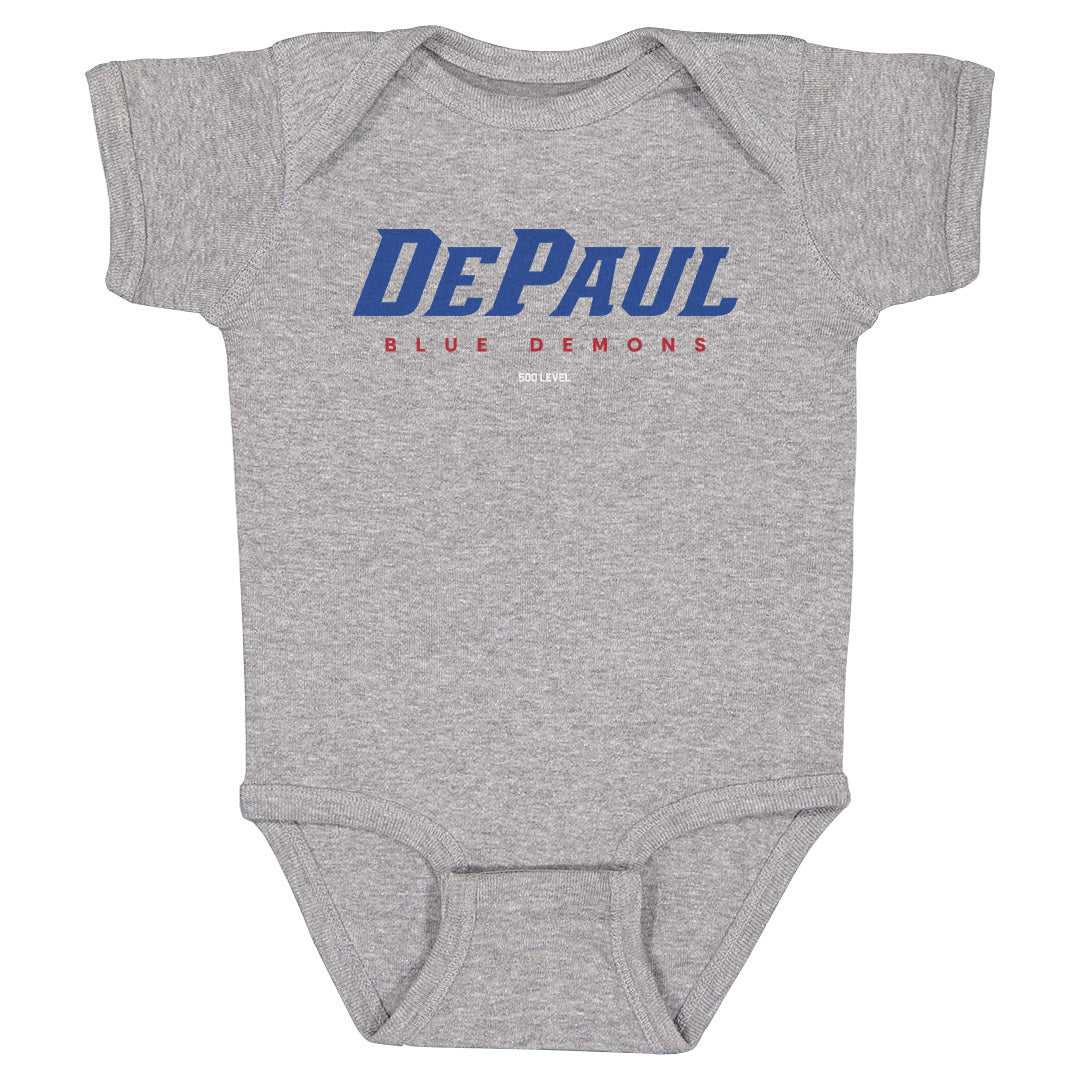 DePaul Blue Demons Kids Baby Onesie | 500 LEVEL