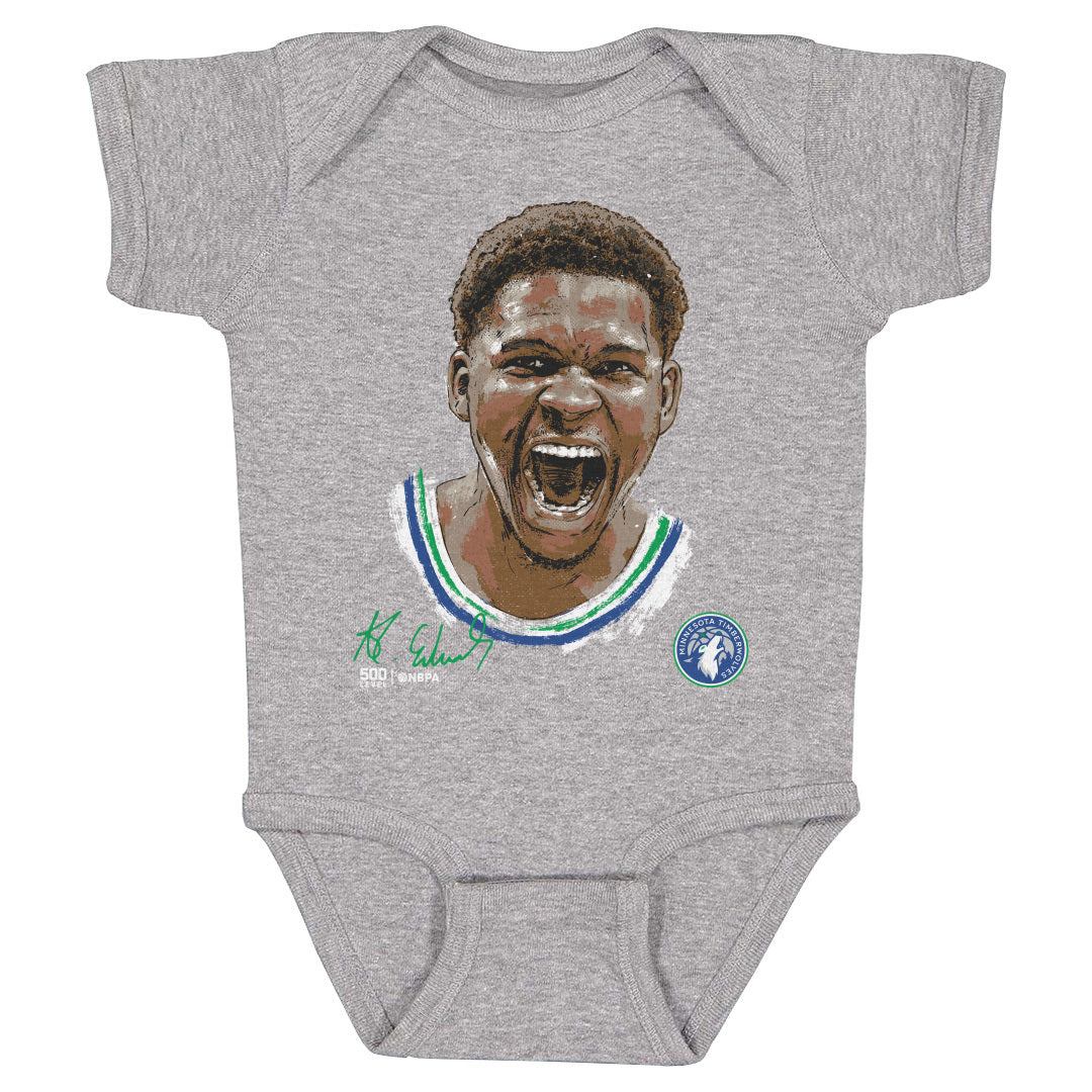 Anthony Edwards Kids Baby Onesie | 500 LEVEL